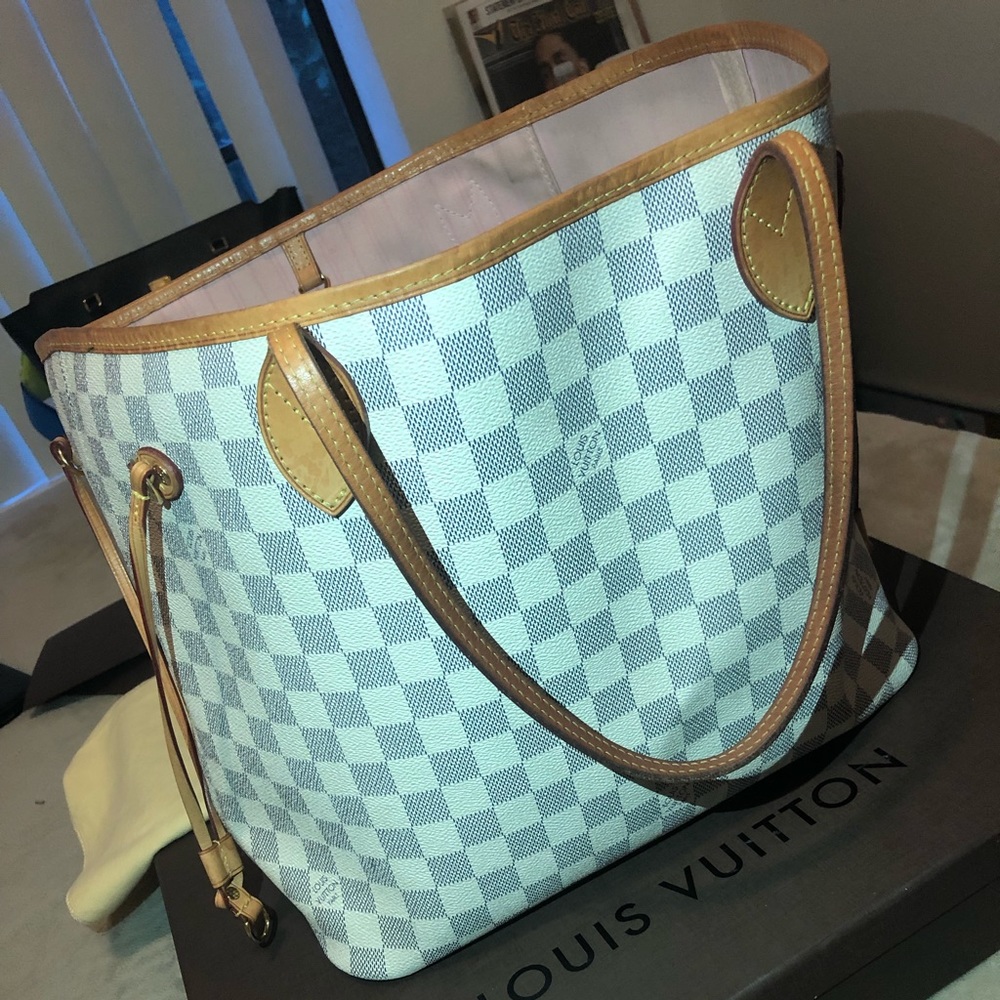 Louis Vuitton Pink & Creme Bag